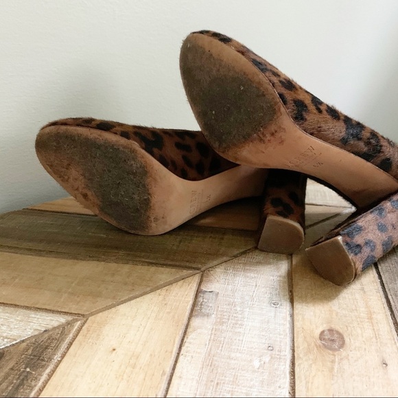 J. Crew Collection Etta Leopard Heels - Picture 11 of 13